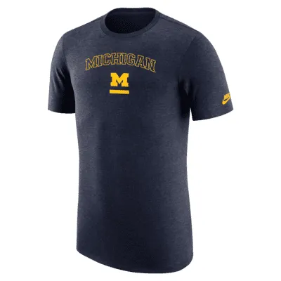 Nike College (Michigan) Men's Graphic T-Shirt. Nike.com