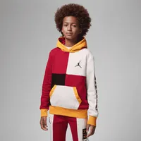 Jordan Big Kids' Paprika Fleece Pullover Hoodie. Nike.com