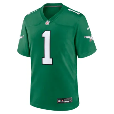 Nike Youth Jalen Hurts Philadelphia Eagles Green Game Jersey