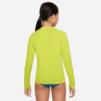 Nike Swoosh Big Kids' (Girls') Long Sleeve Hydroguard. Nike.com