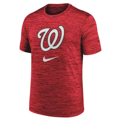 Nike Logo Velocity (MLB Washington Nationals) Men's T-Shirt. Nike.com