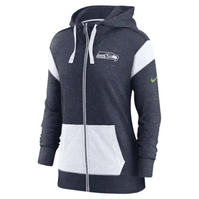 Nike Monaco (NFL Seattle Seahawks) Women's Full-Zip Hoodie. Nike.com