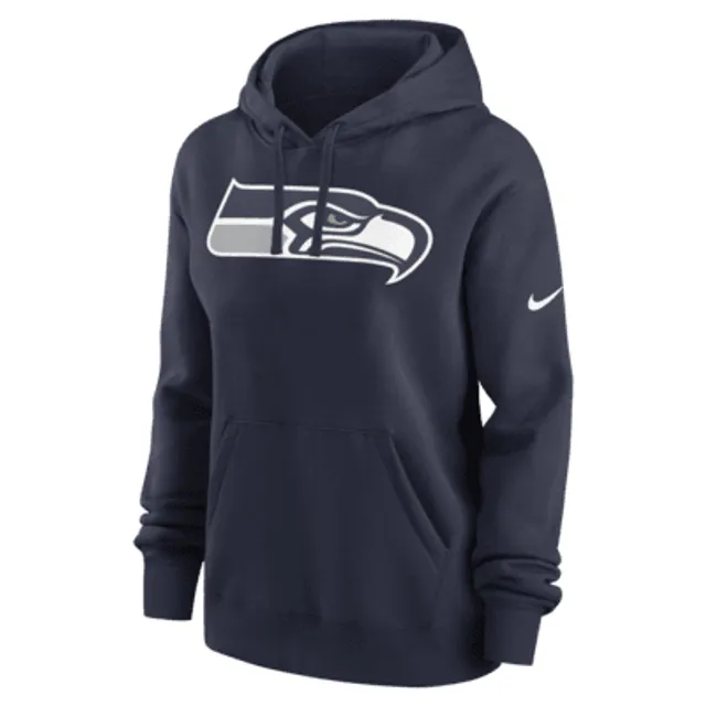 Nike Women's Sideline Club (NFL Seattle Seahawks) Pullover Hoodie in Blue, Size: Xs | 00MW41S78-E7V