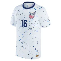 Rose Lavelle USWNT 2023 Stadium Home Big Kids' Nike Dri-FIT Soccer Jersey. Nike.com