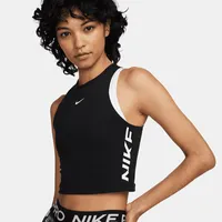 Nike Pro Dri-FIT Women’s Cropped Graphic Tank. Nike.com