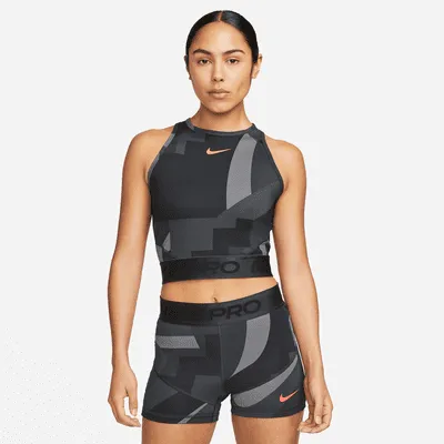 Nike Pro Dri-FIT Women's Cropped Training Tank. Nike.com