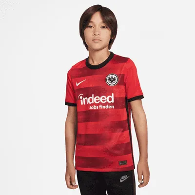 Maillot de football Eintracht Frankfurt 2021/22 Stadium Extérieur pour Enfant plus âgé. Nike FR