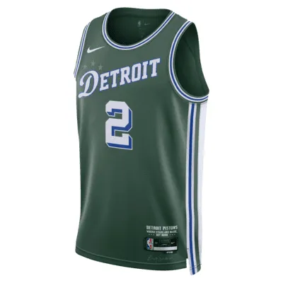 Cade Cunningham Detroit Pistons City Edition Nike Dri-FIT NBA Swingman Jersey. Nike.com