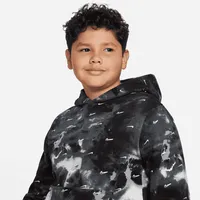 Nike Sportswear Club Fleece Big Kids' (Boys') Pullover Hoodie (Extended Size). Nike.com