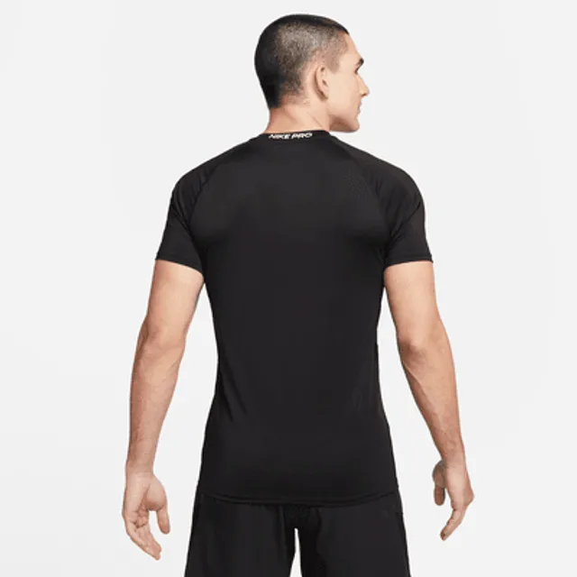 Nike Pro Dri Fit Men's Tight Fit Short Sleeve Top Slim Fit Body