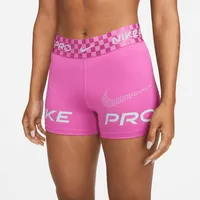 Nike Pro Dri-FIT Women's Mid-Rise 3" Graphic Training Shorts. Nike.com