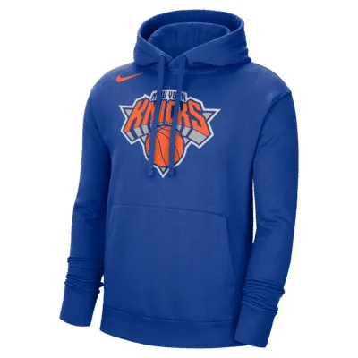 New York Knicks Men's Nike NBA Fleece Pullover Hoodie. Nike.com