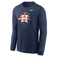 Nike Over Arch (MLB Houston Astros) Men's Long-Sleeve T-Shirt. Nike.com