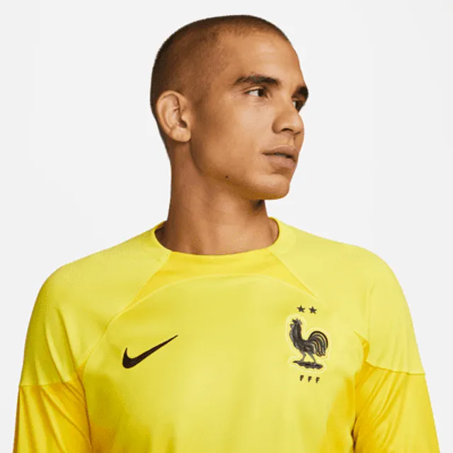 Brasilien 2022/23 Stadium Goalkeeper Nike Dri-FIT Kurzarm-Fußballoberteil  für Herren