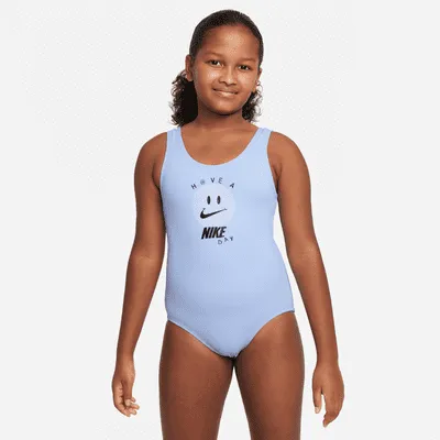 Nike Big Kids' (Girls') U-Back 1-Piece Swimsuit. Nike.com