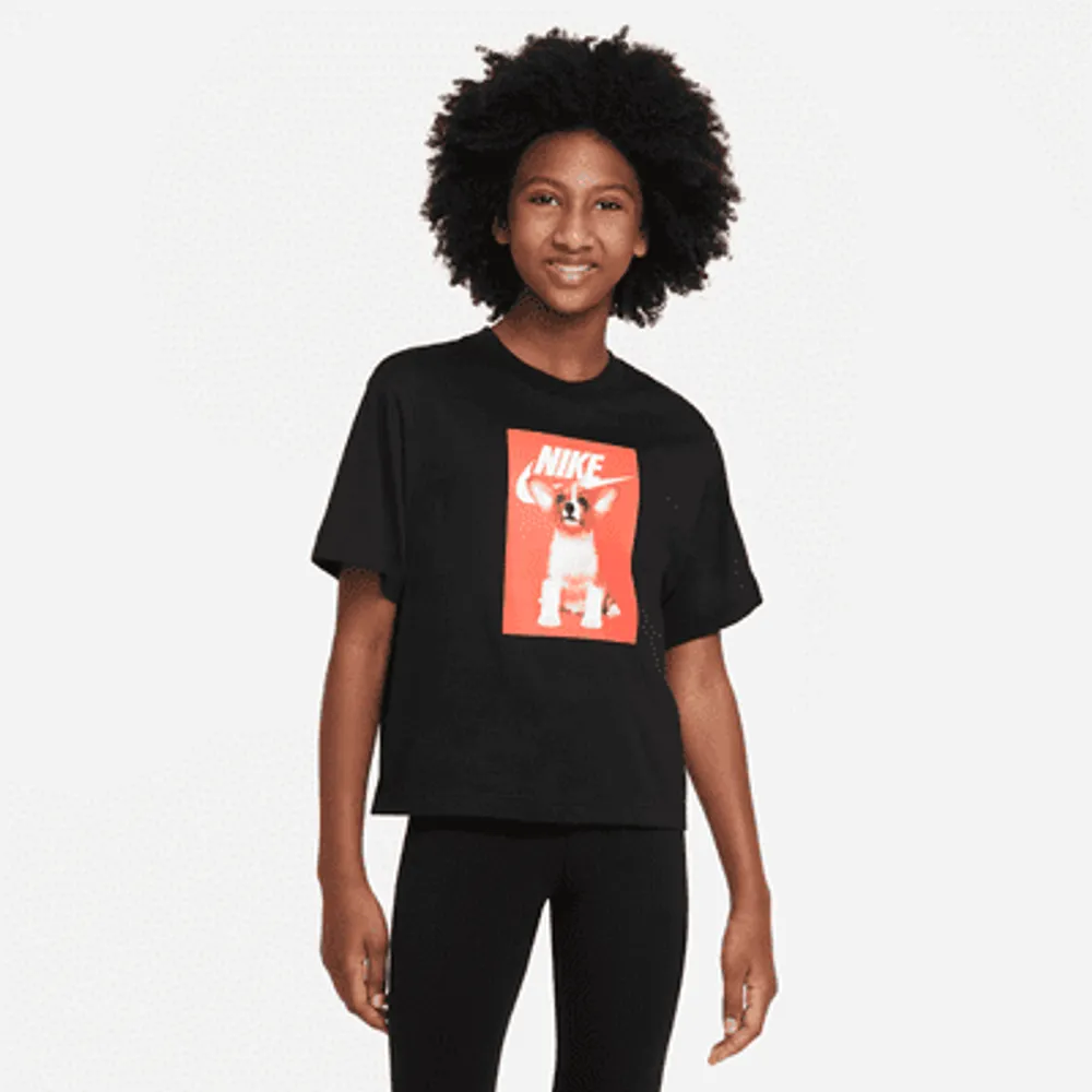 Nike Sportswear Big Kids' (Girls') T-Shirt. Nike.com