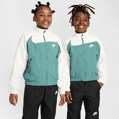 Nike Sportswear Amplify Big Kids' Woven Full-Zip Jacket. Nike.com