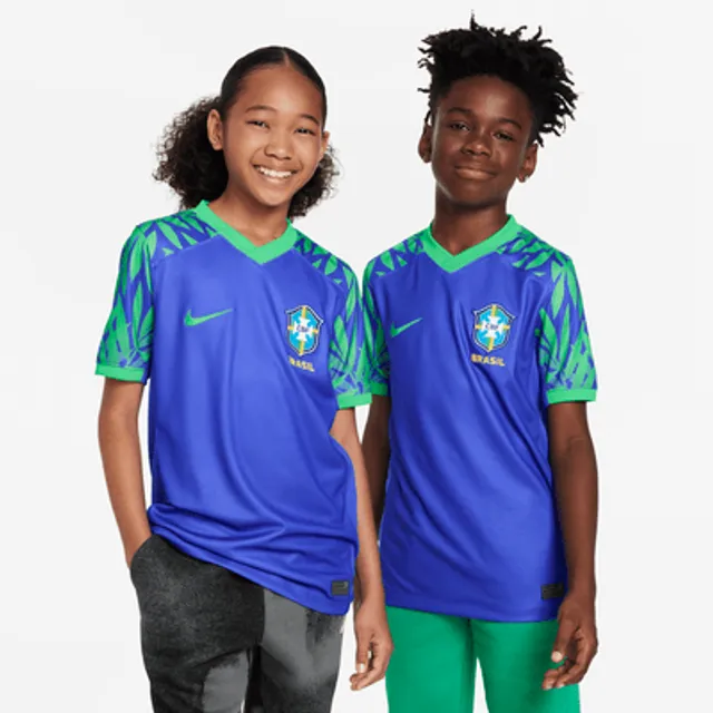 Brazil 2022/23 Stadium Away Women's Nike Dri-FIT Soccer Jersey.