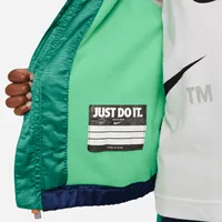 Nike Fleece-Lined Windbreaker Little Kids' Jacket. Nike.com