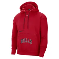 Chicago Bulls Courtside Statement Edition Men's Jordan NBA Fleece Pullover Hoodie. Nike.com