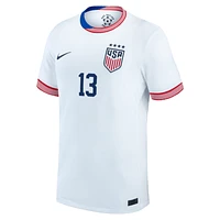 Alex Morgan USWNT 2024 Stadium Home Men's Nike Dri-FIT Soccer Jersey. Nike.com