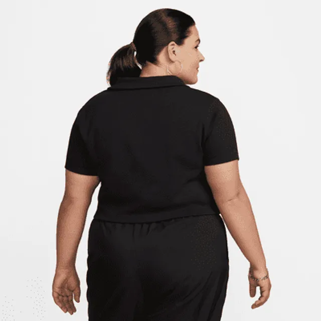 Nike Sportswear Essential Women's Short-Sleeve Polo Top (Plus Size). Nike.com
