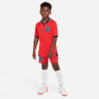 England 2022/23 Stadium Away Big Kids' Nike Dri-FIT Soccer Shorts. Nike.com