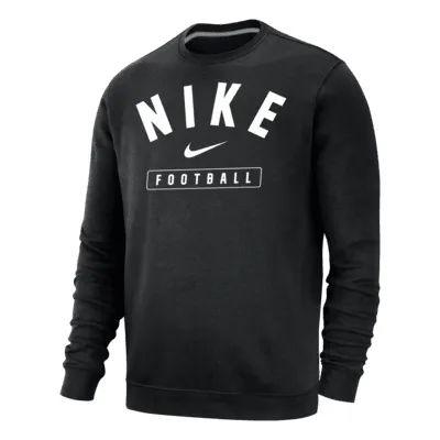 Nike Football Men's Crew-Neck Sweatshirt. Nike.com