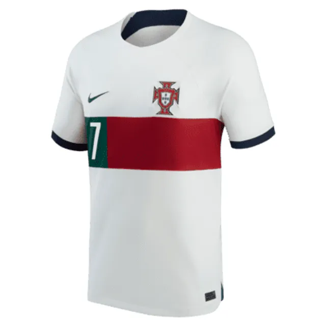 Portugal National Team 2022/23 Stadium Home (Cristiano Ronaldo) Men's Nike  Dri-FIT Soccer Jersey.