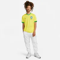 Nike Men's Brazil Home Jersey 22 Yellow / XL