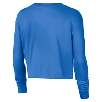 Nike College (UCLA) Women's Long-Sleeve Cropped T-Shirt. Nike.com