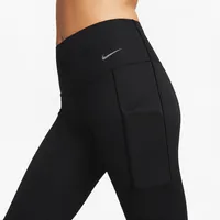 Nike Universa Women's Medium-Support High-Waisted Capri Leggings with Pockets. Nike.com