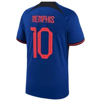 Netherlands National Team 2022/23 Stadium Away (Memphis Depay) Big Kids' Nike Dri-FIT Soccer Jersey. Nike.com