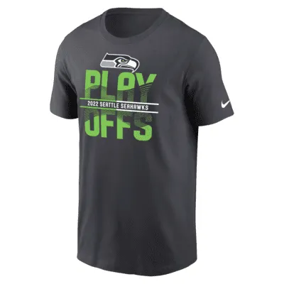 Nike 2022 NFL Playoffs Iconic (NFL Seattle Seahawks) Men's T-Shirt. Nike.com