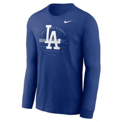 Nike Over Arch (MLB Los Angeles Dodgers) Men's Long-Sleeve T-Shirt. Nike.com