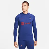 FC Barcelona Strike Men's Nike Dri-FIT Soccer Drill Top. Nike.com