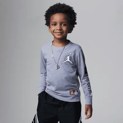 Jordan Gym 23 Brand of Flight Long Sleeve Tee Little Kids' T-Shirt. Nike.com