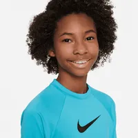 Nike Swoosh Big Kids' (Girls') Long-Sleeve Hydroguard. Nike.com