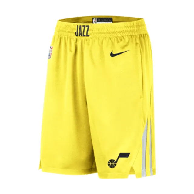 Men's Nike White 2019/20 Golden State Warriors Icon Edition Swingman Shorts