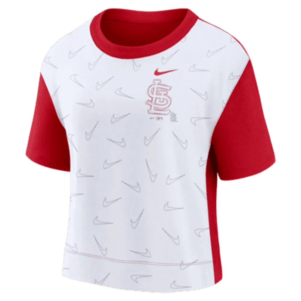 Nike Over Arch (MLB St. Louis Cardinals) Men's Long-Sleeve T-Shirt.