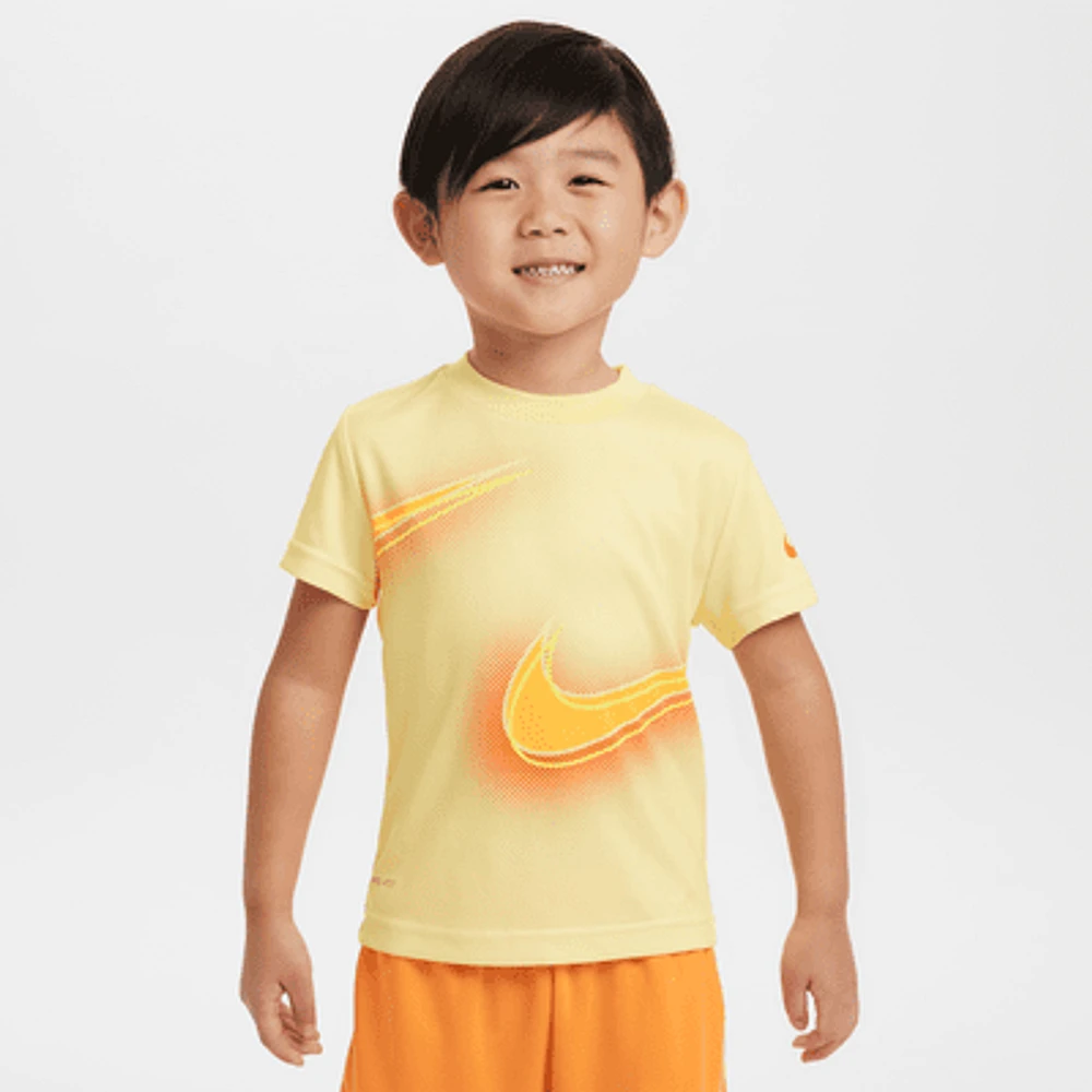 Nike Dri-FIT Little Kids' Stacked Up Swoosh T-Shirt. Nike.com