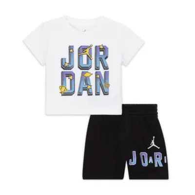 Jordan Baby (0-9M) T-Shirt and Shorts Set. Nike.com