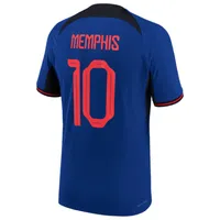 Netherlands National Team 2022/23 Vapor Match Away (Memphis Depay) Men's Nike Dri-FIT ADV Soccer Jersey. Nike.com