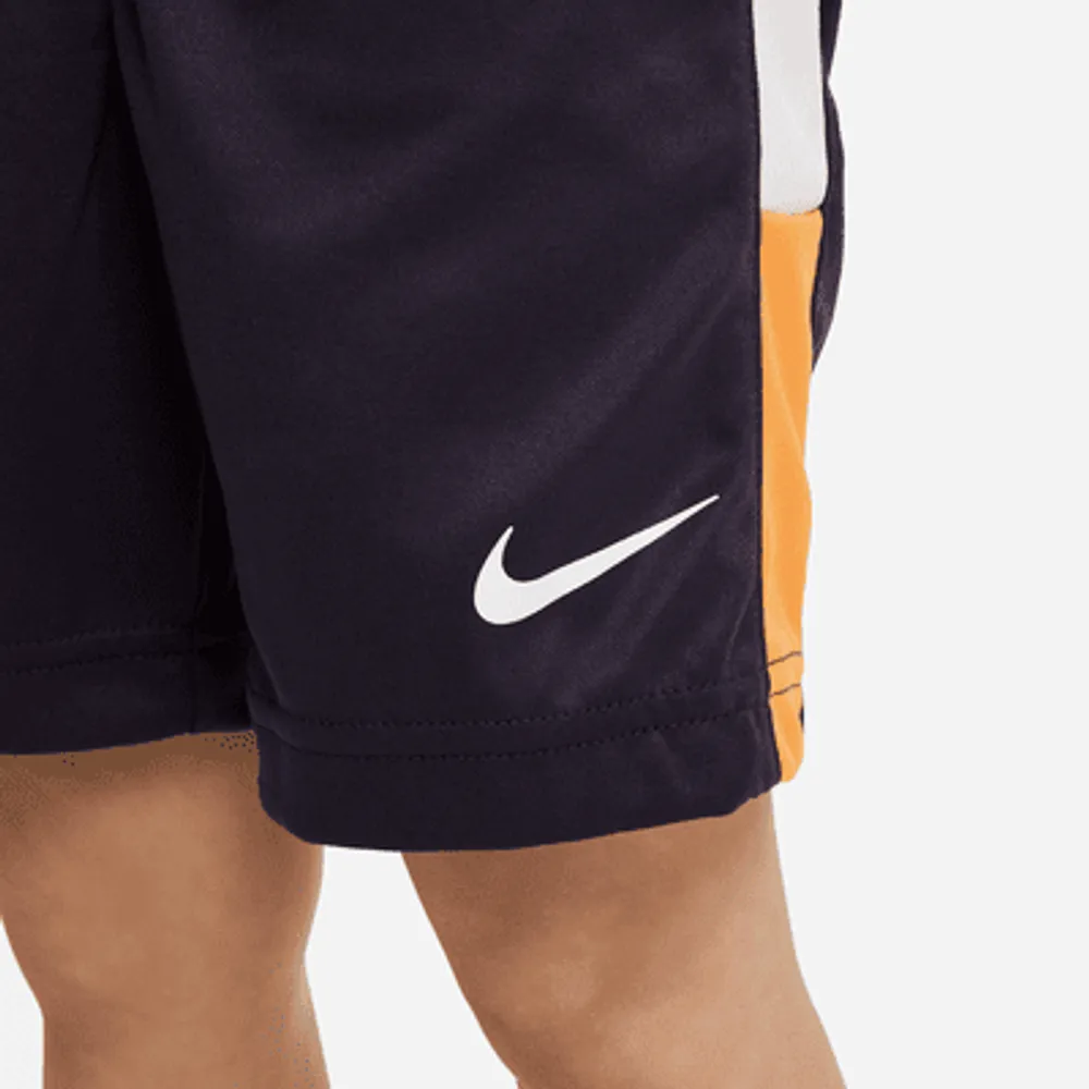 Nike Dri-FIT Blocked Shorts Set Little Kids' 2-Piece Set. Nike.com