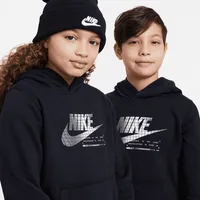 Nike Sportswear Club Fleece Big Kids' Graphic Pullover Hoodie. Nike.com