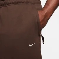 Jogger Pants Nike Solo Swoosh Men's Fleece Pants Grey