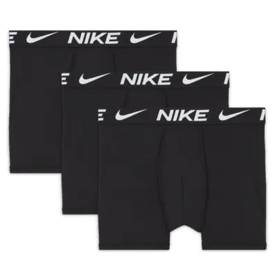 Nike Big Kids' Solid Boxer Briefs (3-Pack). Nike.com
