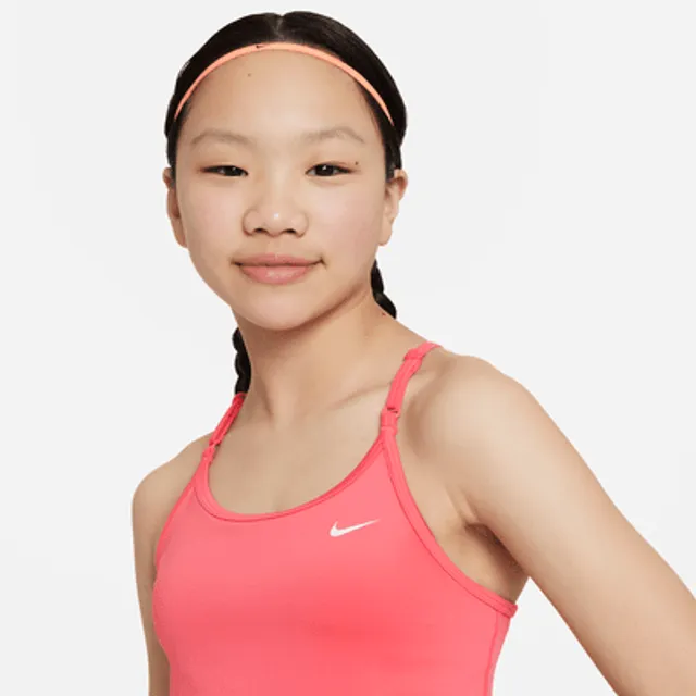 Nike Swoosh Older Kids' (Girls') Tank Sports Bra. UK