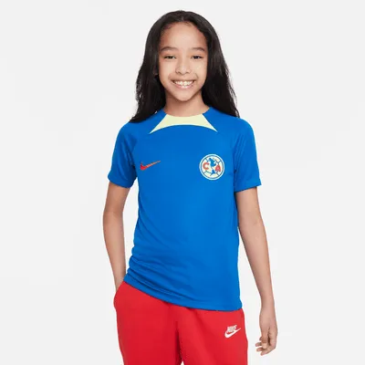 Club América Academy Pro Big Kids' Nike Dri-FIT Short-Sleeve Soccer Top. Nike.com