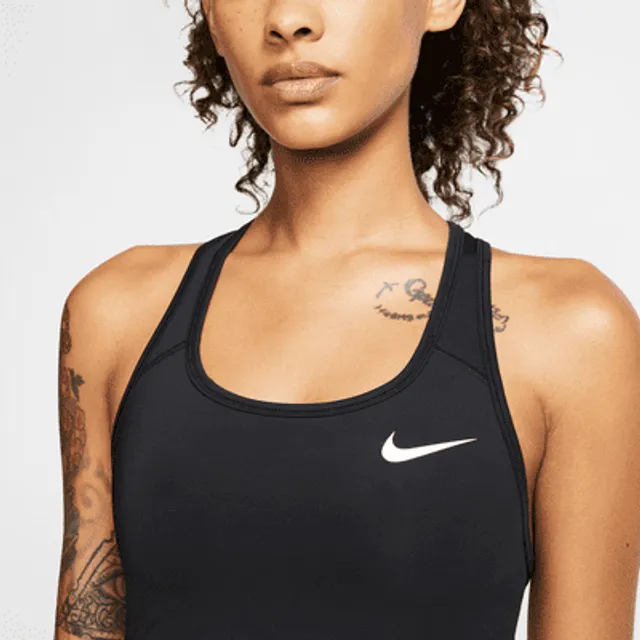 Nike Swoosh Women's Medium-Support Non-Padded Sports Bra. UK